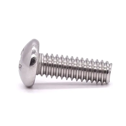 Miniatura 7 de Tornillo de máquina de cabeza cilíndrica #2-56 x 1/4", ranurado Phillips, acero inoxidable 304 18-8, acabado brillante, rosca completamente