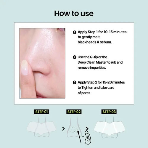 Miniatura 4 de ilso Natural MILD - Parche transparente para nariz, removedor de puntos negros para nariz, poros y espinillas, cuidado de la piel facial, aprobado