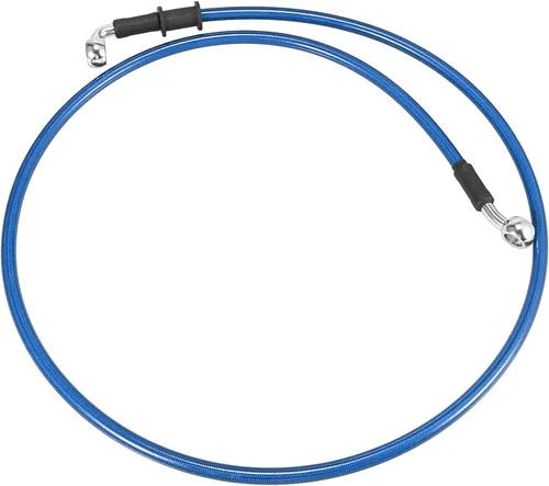 Miniatura 40 de Motoforti Universal 40 cm 15.75" Manguera de Aceite para Freno y Embrague de Motocicleta, Tubo de Línea Hidráulica Reforzada, Acero Inoxidable Negro