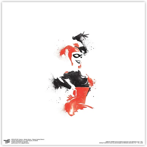 Miniatura 9 de Trends International Gallery Pops DC Comics Harley Quinn - Arte de pared clásico de Harley, versión enmarcada blanca, 12 x 12 pulgadas Versión