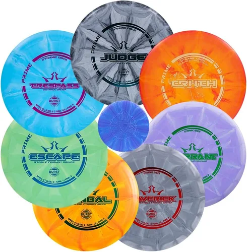Miniatura 9 de D·D Dynamic Discs - Juego de 3 discos de golf Prime Burst Incluye putter, de rango medio, controlador, mini marcador 170-176g Accesorios