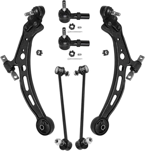 Miniatura 56 de Detroit Axle - Kit de brazos de control de extremo delantero 4WD para Ford 04-08 F-150, 06-08 Lincoln Mark LT, 4 extremos de barra de acoplamiento