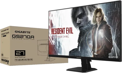 Miniatura 13 de GIGABYTE - GS27QA SA - Monitor para juegos IPS de 27" - QHD 2560x1440-180Hz - 1ms MPRT - AMD FreeSync - HDMI, DP - Negro