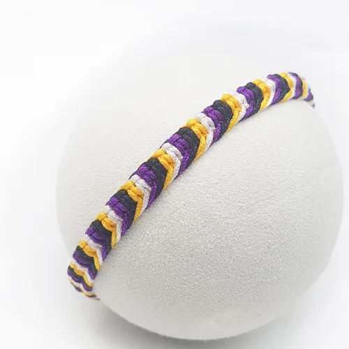 Miniatura 5 de LAMIBEE Pulsera tibetana con diseño de pansexualidad bisexual LGBT Proud Love Brazaletes de cuerda de amuleto y bohemio para mujeres y hombres