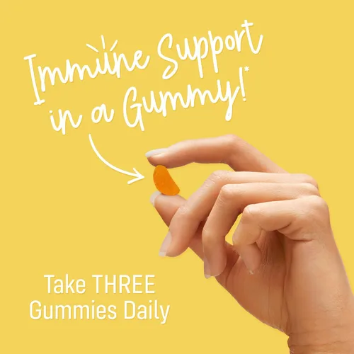 Miniatura 4 de Smart for Life Gomitas de vitamina C, gomitas veganas de vitamina C a base de plantas, sabor naranja natural, gomitas de apoyo inmunológico