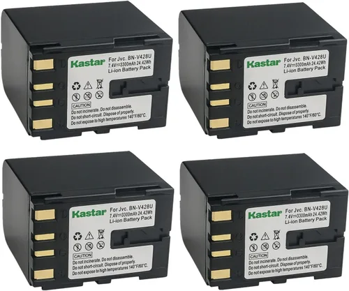 Miniatura 6 de Kastar Batería BN-V428 de repuesto para JVC GR-DVL105, GR-DVL105U, GR-DVL107, GR-DVL107U, GR-DVL108, GR-DVL109, GR-DVL120, GR-DVL140, GR-DVL145