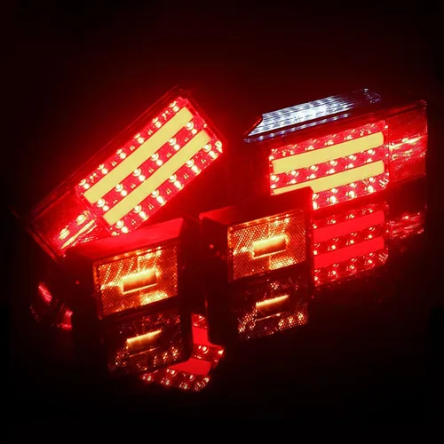 Miniatura 5 de Gonice Kit de Luces para Remolque de Barco Sumergible - Luces LED Súper Brillantes para Remolque con Luces de Tira Halo - Ideal para Camper Camión