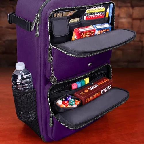 Miniatura 3 de ENHANCE Mochila MTG para almacenamiento de tarjetas TCG, mochila TCG para cajas de cubierta, tarjetas con funda, tapetes de juego, accesorios MTG