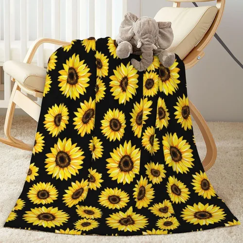 Miniatura 11 de African American Black Woman Fleece Throw Blanket Ultra Soft Cozy Decorative Flannel Blanket for Home Bed Couch Chair Travel 40x30in