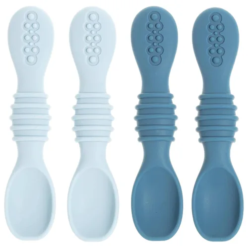 Miniatura 11 de Cuchara de silicona para bebé, destete LED para bebés, cucharas de bebé de primera etapa, juego de cucharas de alimentación para bebés, apto