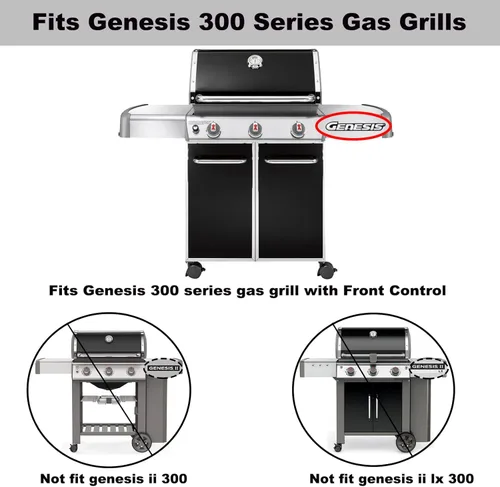Miniatura 4 de 7566 Piezas de repuesto de plancha para Weber Genesis 300 Inserto de plancha E-310 E-330 S-310 S-330 EP-310 EP-330 CEP-310 E-320 S-320 EP-320 Placa