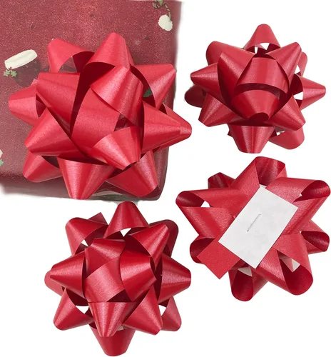 Miniatura 10 de MMvolesy Cazador de confeti de Navidad, cajas de estrellas, lazos de estrella, esplendoreta, Navidad, día de San Valentín, lazos autoadhesivos