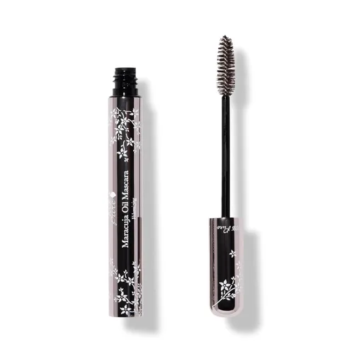 Miniatura 9 de 100% PURE Máscara de pestañas de aceite de maracuja, volumen y longitud intensos dramáticos, maquillaje de pestañas voluminosas pigmentadas