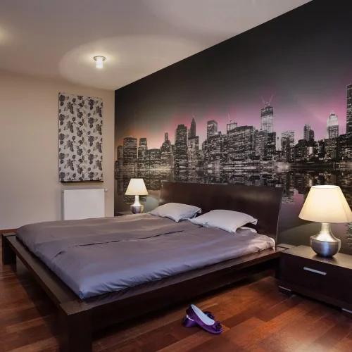 Miniatura 8 de artgeist Mural de pared Nueva York, 77 x 61 pulgadas, adhesivo autoadhesivo para pared, diseño de foto extraíble, decoración del hogar, paisaje