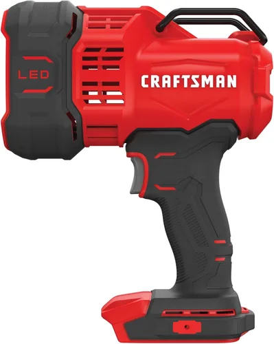 Miniatura 2 de CRAFTSMAN Luz de trabajo LED V20, linterna de foco, 2500 lúmenes, focos recargables de mano, inalámbrico, solo herramienta (CMCL060B)