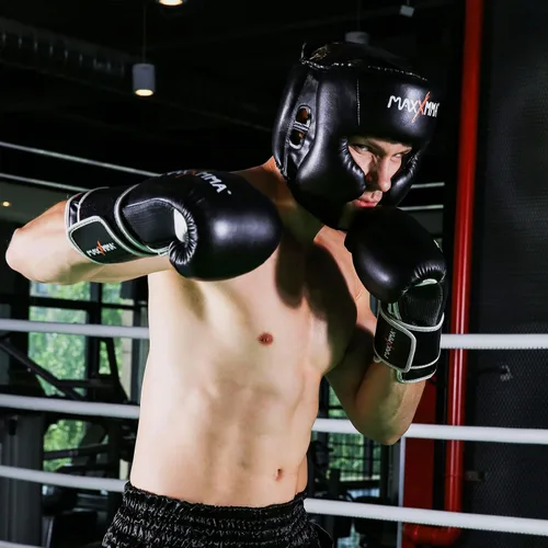 Miniatura 5 de MaxxMMA - Protector de cabeza L/XL para boxeo, entrenamiento MMA, kickboxing, sparring, karate, taekwondo