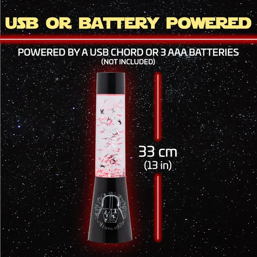 Miniatura 2 de Lámpara de Flujo de Brillo de Star Wars, Luz de Ambiente para Dormitorio, 33 cm