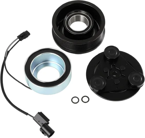 Miniatura 36 de cciyu Embrague del compresor del aire acondicionado para Ford Focus 2.0L 2000-2002 Asamblea de compresores de reparación de automóviles 57162 58162