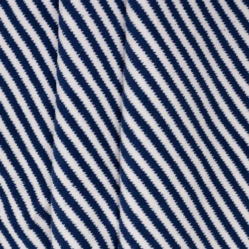 Miniatura 5 de Manta de chenilla para bebé, manta para niños pequeños, suave y afelpada, 40 x 30 pulgadas (NAVY STIPES)