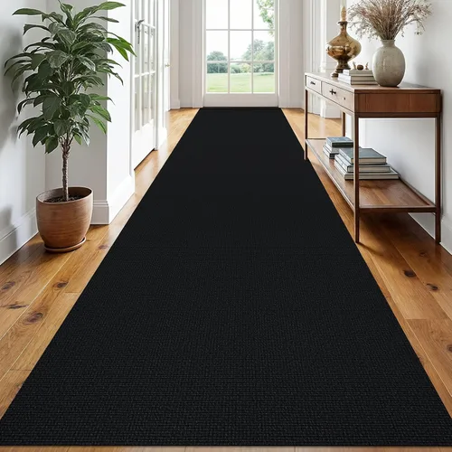 Miniatura 170 de EARTHALL Alfombra pequeña de 2 x 3 pies, lavable para entrada, antideslizante, trenzada, alfombra para puerta interior y exterior, alfombra tejida