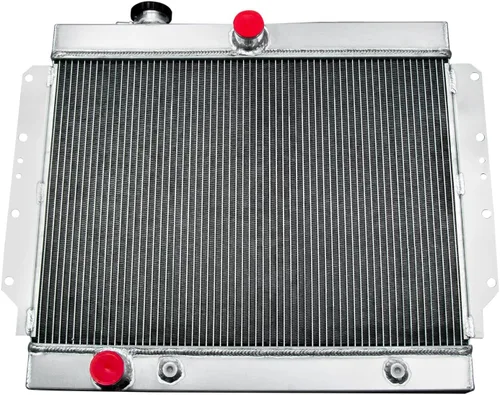 Miniatura 7 de CC5960 Radiador de aluminio para Cadillac DeVille Eldorado Series 60 Fleetwood 6.4L V8 Gas 1959-1960, radiador de refrigeración de aluminio completo