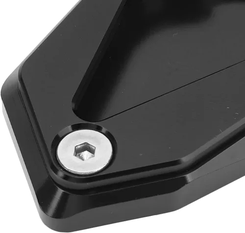 Miniatura 9 de Extensor de pata de cabra de motocicleta, almohadilla de extensión de soporte lateral para pie, placa de soporte de aleación de aluminio