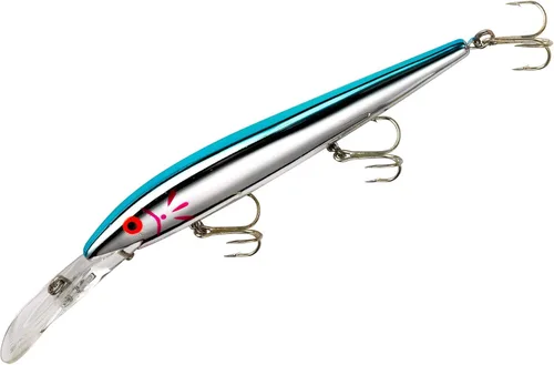 Miniatura 17 de Cotton Cordell Señuelo de pesca de lubina Crankbait de aleta roja Smoky Joe