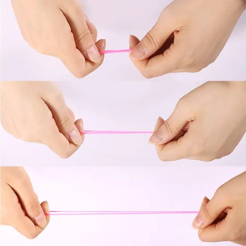 Miniatura 8 de YOY 20 adorables lazos para el pelo de perro con clips y 1000 bandas de goma y 1 peine de acero para peluquería, nudo superior de cachorro, moño