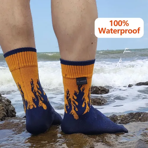 Miniatura 6 de Waterproof Socks for Men Women, Outdoor Sports Breathable Waterproof Socks for Hiking Camping Wading Trekking