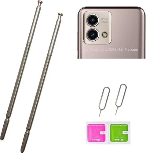 Miniatura 8 de Paquete de 2 bolígrafos para Moto g Stylus (5G) 2023, XT2315, piezas de repuesto para Moto-rola Moto G Stylus (5G) 2023 XT2315 XT2315-5 de 6.5