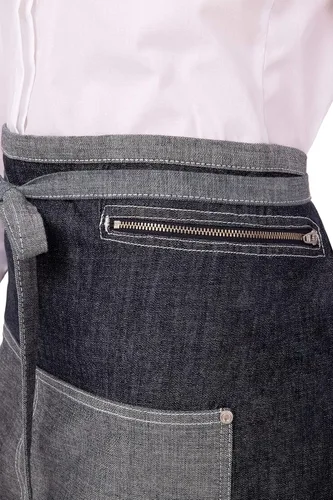 Miniatura 4 de Chef Works Unisex-Adult Manhattan Half Bistro ApronAprons