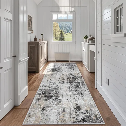 Miniatura 112 de 5x7 Area Rugs for Living Room Rug Washable: Abstract Rug for Dining Room Bedroom Carpet Non Slip 5 by 7 Indoor Modern Nursery Home Office Beige