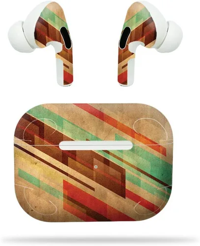 Miniatura 7 de MightySkins - Compatible con Apple Airpods Pro - Magenta Summer Funda protectora de vinilo duradera y única Fácil de aplicar, quitar y cambiar