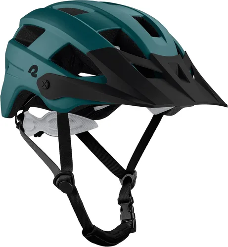 Miniatura 9 de Retrospec Retrospec Rowan - Casco de bicicleta de montaña para adultos, estilo MTB con visera extraíble e interior de espuma EPS para hombres