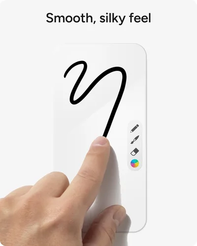 Miniatura 7 de ZAGG Glass+ - Protector de pantalla para Samsung Galaxy Z Flip7 (solo pantalla frontal), 3 veces más fuerte, resistente a los arañazos, resistente a