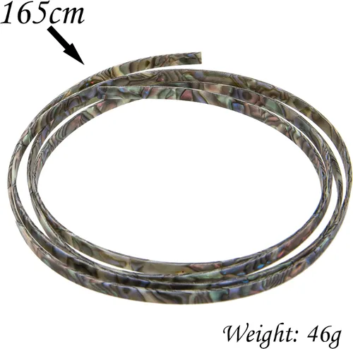 Miniatura 5 de Tiras de plástico para guitarra, 64.961 x 0.236 x 0.059 in, compatible con guitarra acústica clásica