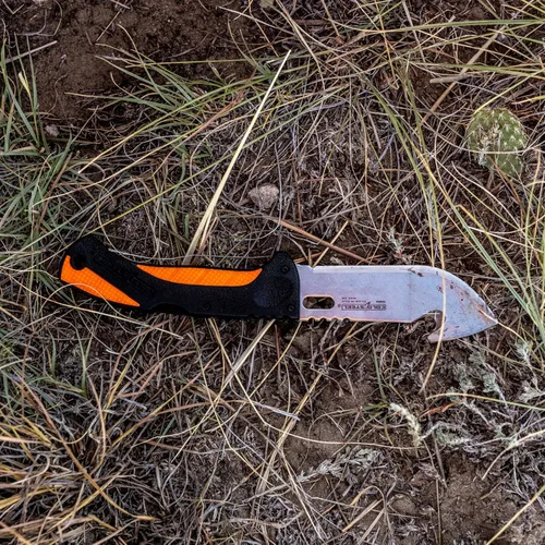 Miniatura 5 de Cold Steel 5 Fixed Blade Knives Versatile Durable Hunting Kit - Sturdy 4116 SS Blades, Double-Textures Handles, Carrying Case Included