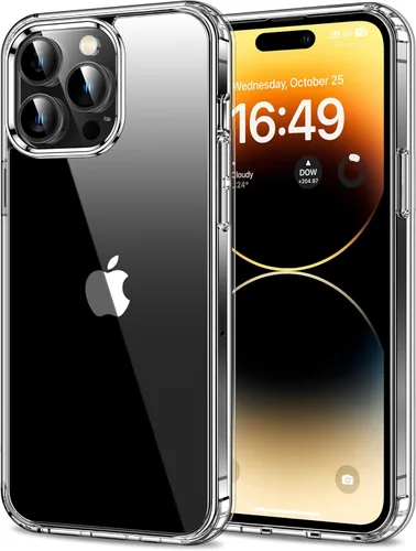 Miniatura 90 de HOOMIL Funda para iPhone 7 Plus/iPhone 8 Plus de 5.5 pulgadas, no amarillea, protección contra caídas, cubierta trasera dura transparente