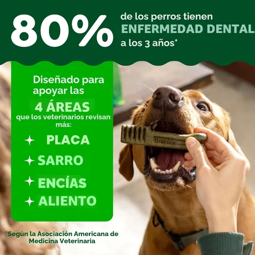 Miniatura 4 de Greenies Golosinas dentales regulares originales para perros, paquete de 54 onzas (54 golosinas)