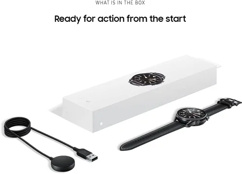 Miniatura 6 de Samsung Reloj inteligente Galaxy Watch3 2020 (Bluetooth + Wi-Fi + GPS) Modelo internacional (plata, 1.614 in)