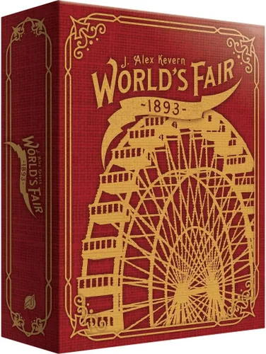 Renegade Game Studios Juego de mesa de estrategia World's Fair 1893, temática de historia educativa, juego familiar de dificultad media para edades