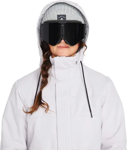 Miniatura 9 de Volcom Fawn - Chaqueta con capucha para mujer con aislamiento para snowboard y esquí, Violeta (Violet Ice)