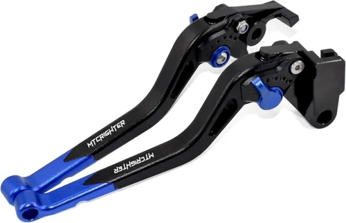 Miniatura 9 de Long Size Brake Lever Clutch Lever for Yamaha Fazer FZ-1 FZ-8 FZ-6 FZ-6R FZS600, CNC Aluminum Alloy Made (Black)