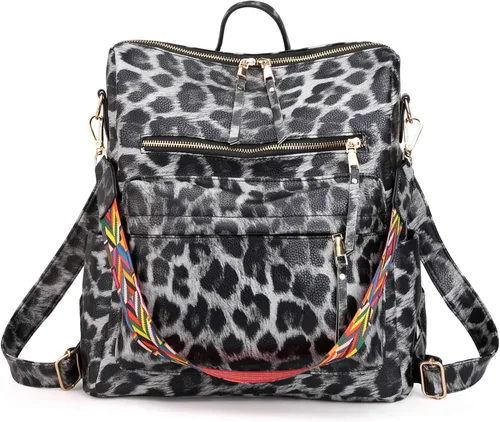 Miniatura 9 de ZOCILOR Bolso de moda para mujer, mochila convertible de diseño multiusos, bolso de hombro, bolso de viaje