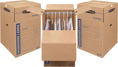 Miniatura 4 de Bankers Box Caja alta para armario de 3 unidades, 24 x 24 x 40 pulgadas (7711001)