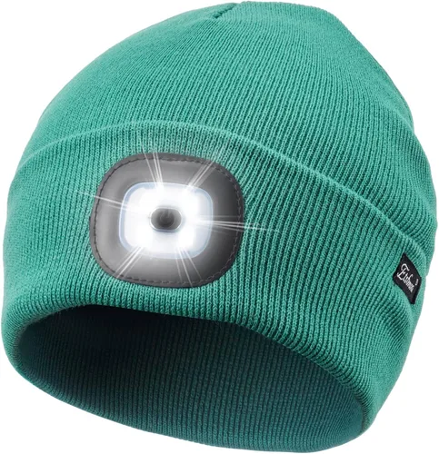 Miniatura 49 de Etsfmoa Gorro unisex con la luz, regalos para hombres, papá, padre, gorras recargables por USB