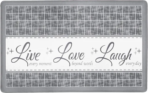 Miniatura 15 de Achim Home Decor - Tapete antifatiga para suelo, 18 x 30 pulgadas, diseño de gallo, impermeable, antideslizante, fácil de limpiar, tapete acolchado