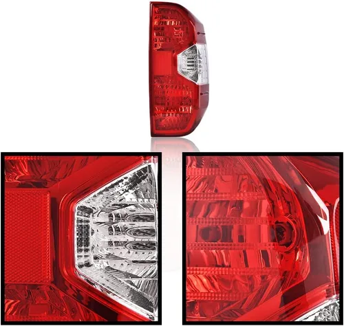 Miniatura 7 de G-PLUS Luz trasera compatible con Toyota Tundra Pickup 2014-2021, repuesto de luz trasera derecha TO2800193 815500C100 (derecha) Luces Traseras