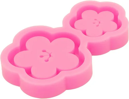Miniatura 3 de Angel Wings Molde de resina para coctelera con respaldo brillante, moldes de silicona con flores de cerezo, hermosa flor de resina epoxi