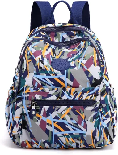 Miniatura 41 de Tanweibago Mini mochilas de nailon para mujer, mochilas pequeñas de 11L para mujer, mochila ligera casual para mujer, mochila de viaje de compras